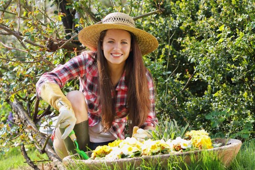 Garden maintenance services including pruning and weeding